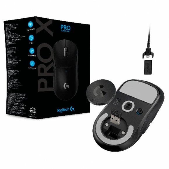 Logitech G PRO X SUPERLIGHT Gaming Mouse - Black- Wireless NEW - Picture 2 of 3